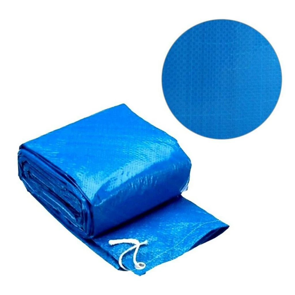 Summer Swimming Pool Durable PVC Tarp Pools Cover Sheet for Outdoor Swimming Paddling Pool Accessories