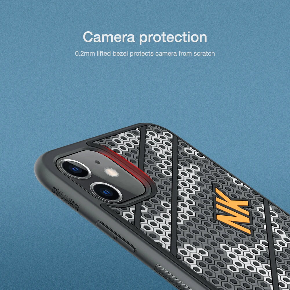 Чехол Nillkin Striker для iPhone 11/11 Pro/11 Pro Max TPU+ PC Камуфляжный узор чехол для телефона s для iPhone 11 Pro Max чехол s