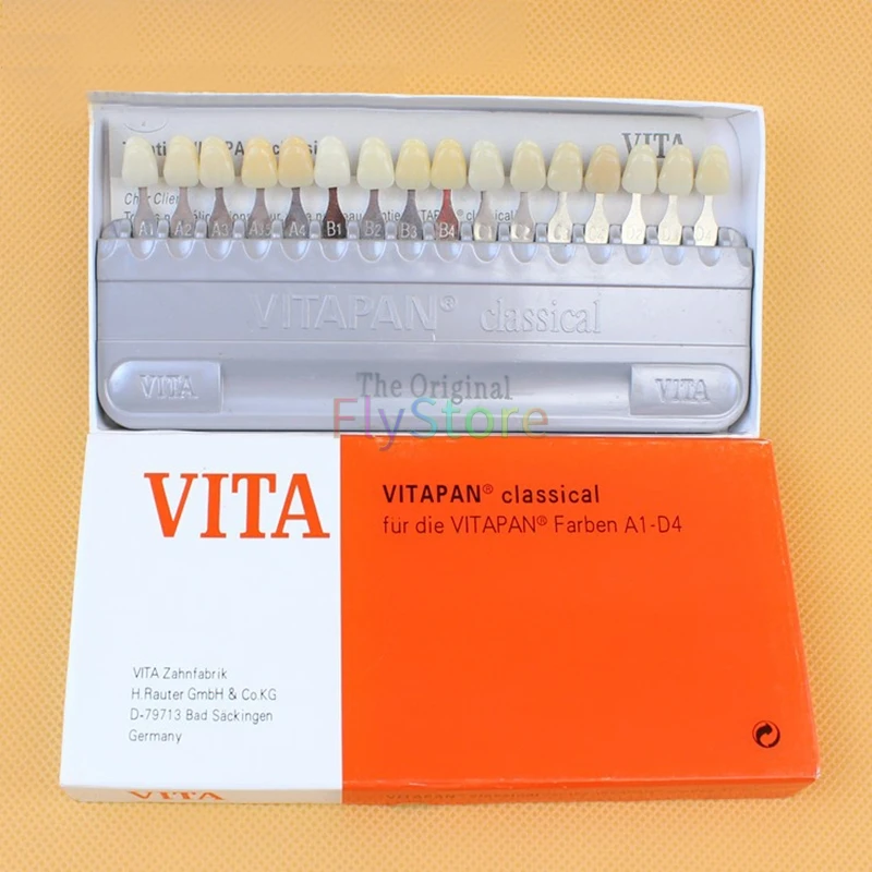 

Dental tooth albino color porcelain tooth guide hood mold 1set dentist dental material equipment