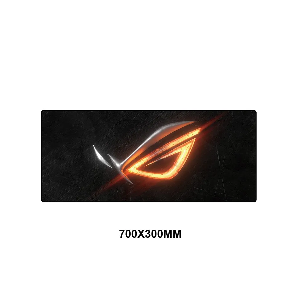 ASUS игровой коврик для мыши большой коврик для мыши геймер большой коврик для мыши компьютерный коврик для мыши XL поверхность Mause коврик клавиатура Настольный коврик для CS GO коврик - Цвет: 300x600x3mm