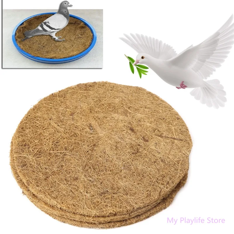 

1Pc Pigeon Bowl Grass Mat Dehumidification Bird Eggs Basin Nest Bowl Accessories Birds Supplies C42