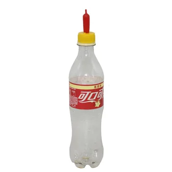 

lamb nipple plastic connect with sprite coke bottle milk drink soft rubber pacifier teat feed orphaned pup puppy veterinary