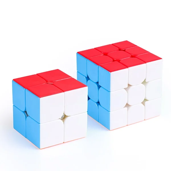 MoYu 3x3x3 2x2x2 meilong pack gift magic cube 3 stickerless cubo magico professional speed cubes educational toys for students 8