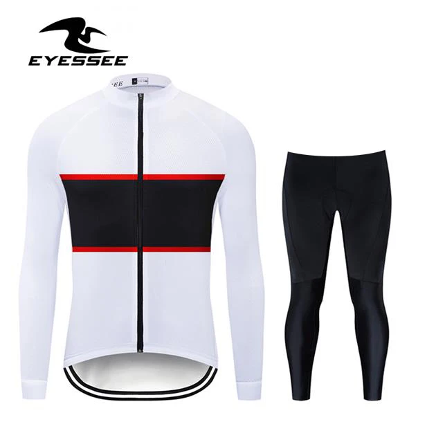 Long suit Одежда для верховой езды Велосипедное Джерси от компании eyessee Мужская велосипедная одежда с длинными рукавами Осенняя дышащая Джерси для велоспорта - Цвет: Long suit