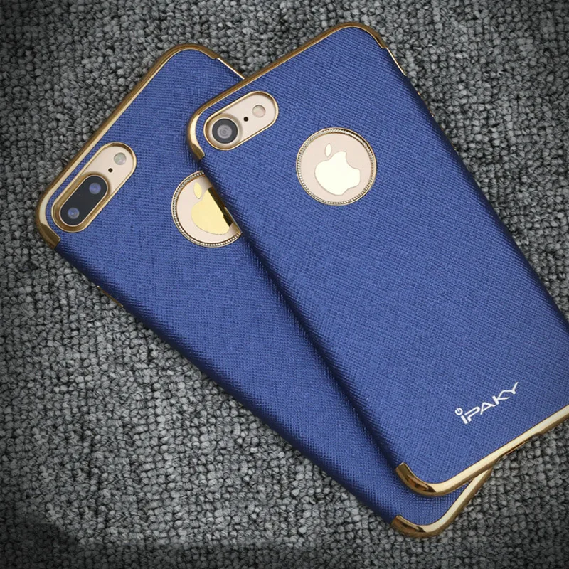 Чехол iPaky для Apple iPhone 7 Plus 100% оригинал тонкий мягкий ТПУ чехол на заднюю панель