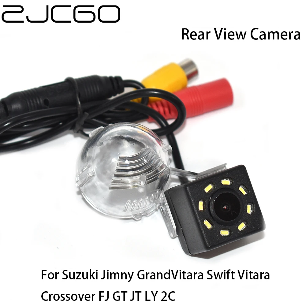 

ZJCGO Car Rear View Reverse Back Up Parking Waterproof Camera for Suzuki Jimny GrandVitara Swift Vitara Crossover FJ GT JT LY 2C