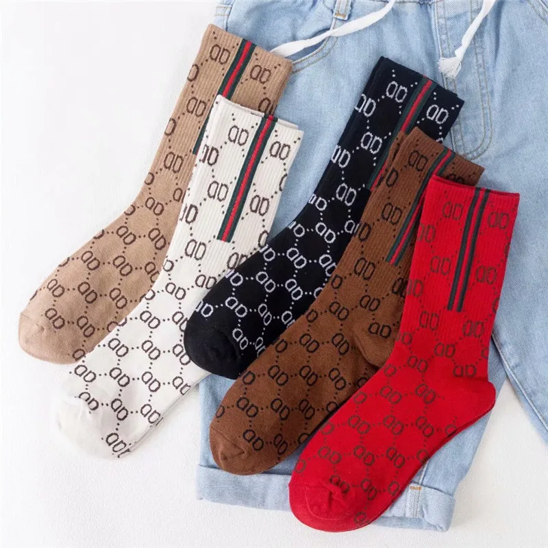 Хлопковые женские носки с надписью в американском стиле; Модные женские носки в стиле журналов; милые женские носки