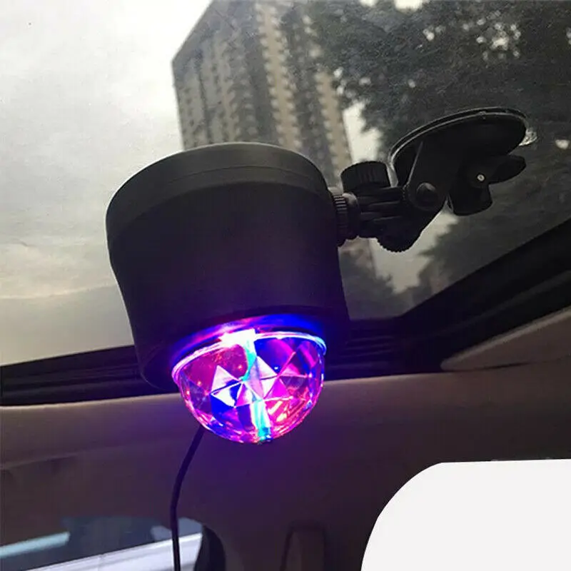 USB автомобиль грузовик вечерние Музыка Ритм диско DJ сценический интерьер светодиодный светильник RGB Шар Лампа