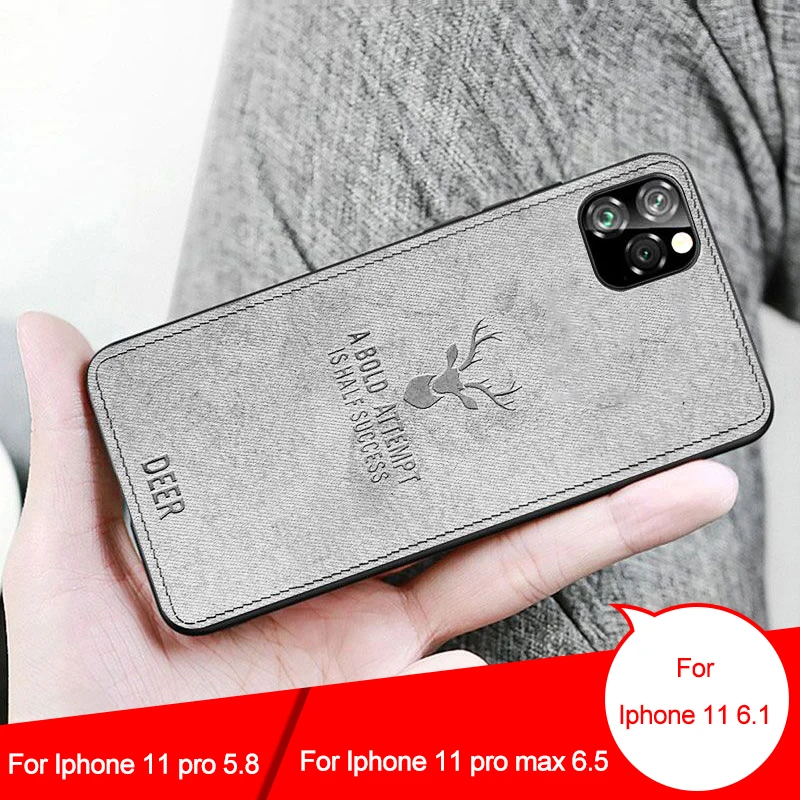 Мягкий тканевый чехол для iphone 11 pro MAX XS 6 7 8 6s plus Полный телефона XR противоударный s