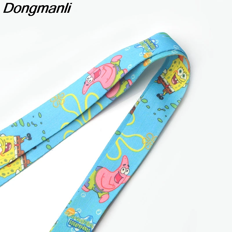 PC140 Wholesale 20pair / lot Anime Lanyard Badge ID Lanyards/ Mobile Phone Rope/ Key Lanyard Neck Straps keychain for key