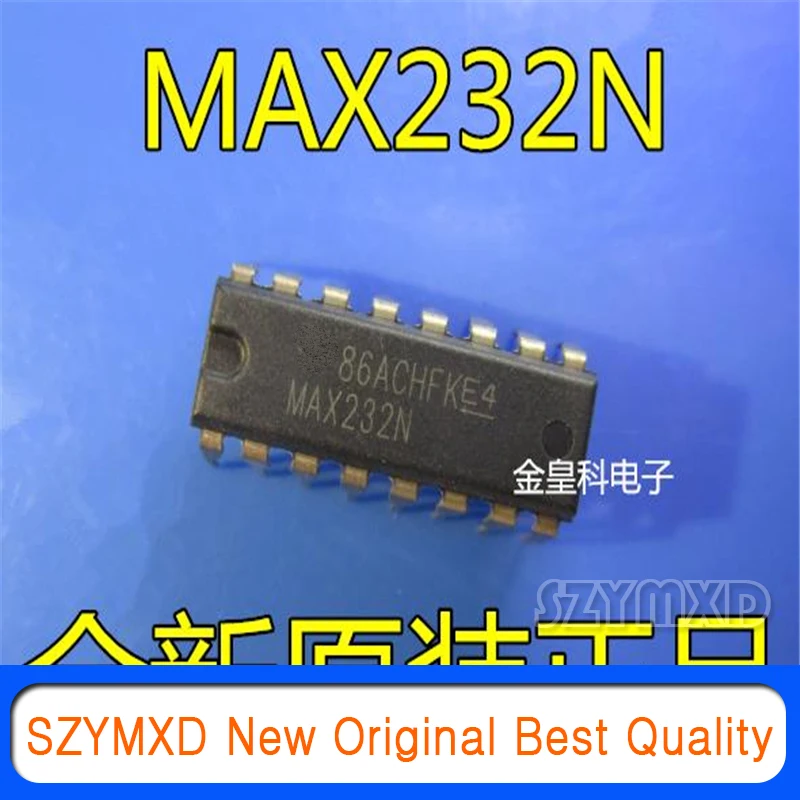 5 Pçs/lote Original Novo MAX232N PDIP-16 RS232 chip Em Estoque