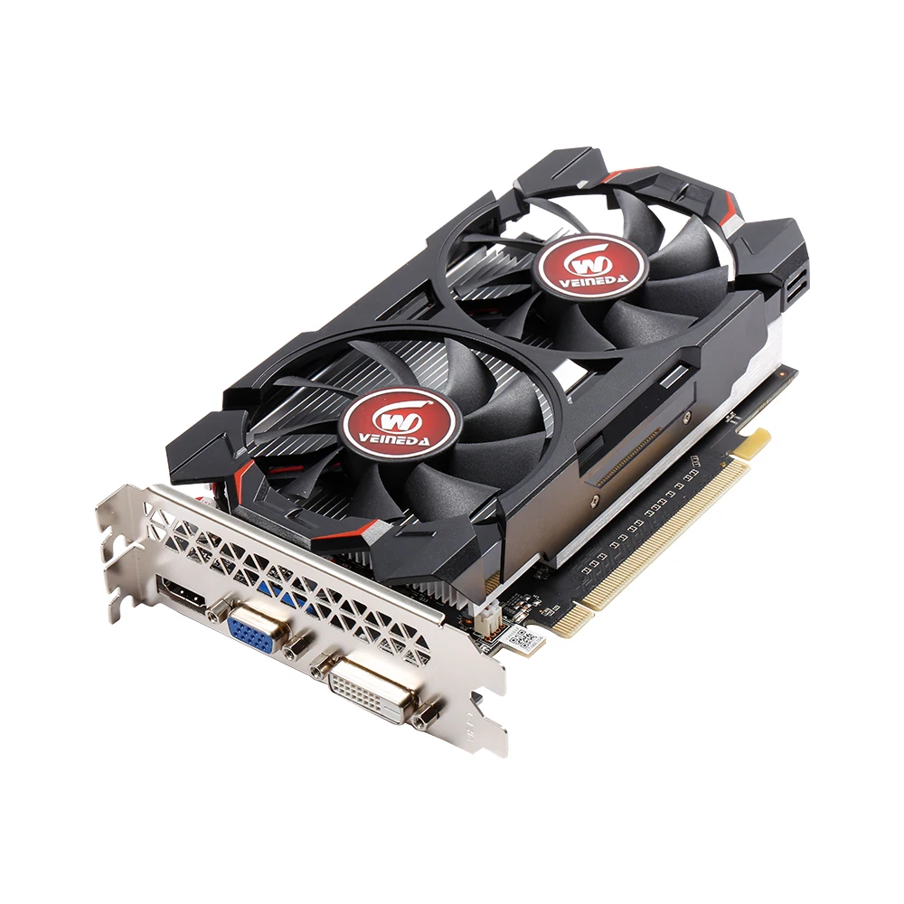 Видеокарта VEINEDA для ПК GTX950 2 Гб 128 бит GDDR5 видеокарта nVIDIA карты VGA Geforce gtx950 Hdmi Dvi