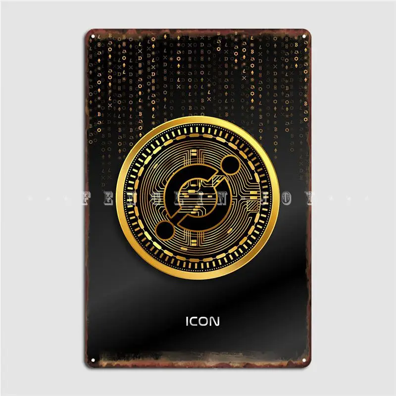 

Icon Metal Sign Wall Pub Mural Vintage Wall Plaque Tin Sign Posters
