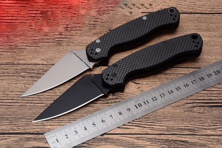 

Folding knife C81 CPM-S30V blade Handle carbon fiber outdoor camping pocket knife Tactical survival EDC hand tools hunting knife
