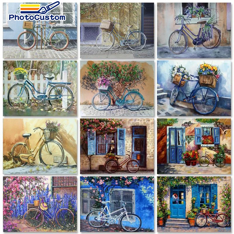 

Масляная краска по номерам для взрослых, 60x75 см, без рамки