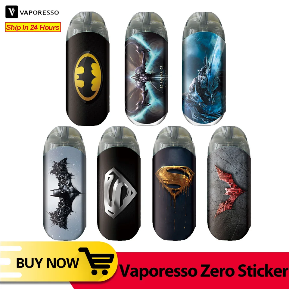 

Fashion Renova Zero vape Sticker with 3M Matetrial for Renova Zero Pod Kit OEM Vape skin cover Accessories