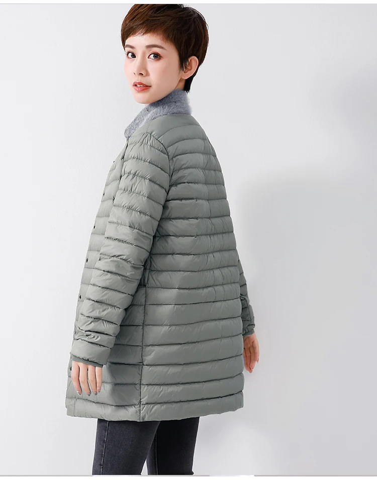 winter and autumn women down coat jackets