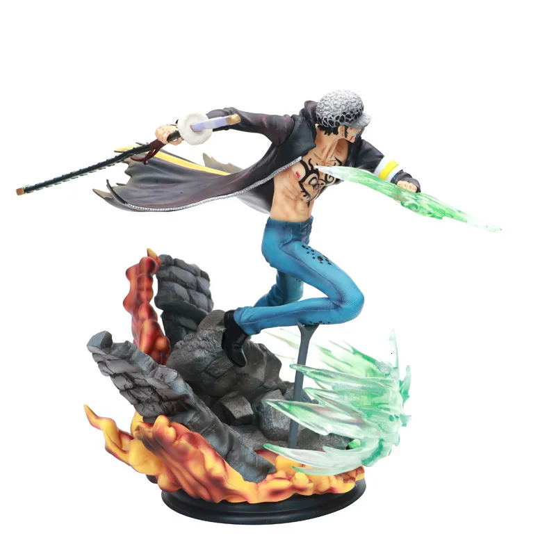 Изысканное качество Аниме one piece GK Trafalgar Law режим битвы ПВХ 31 см модель экшн-фигурка коллекция игрушка украшение стола