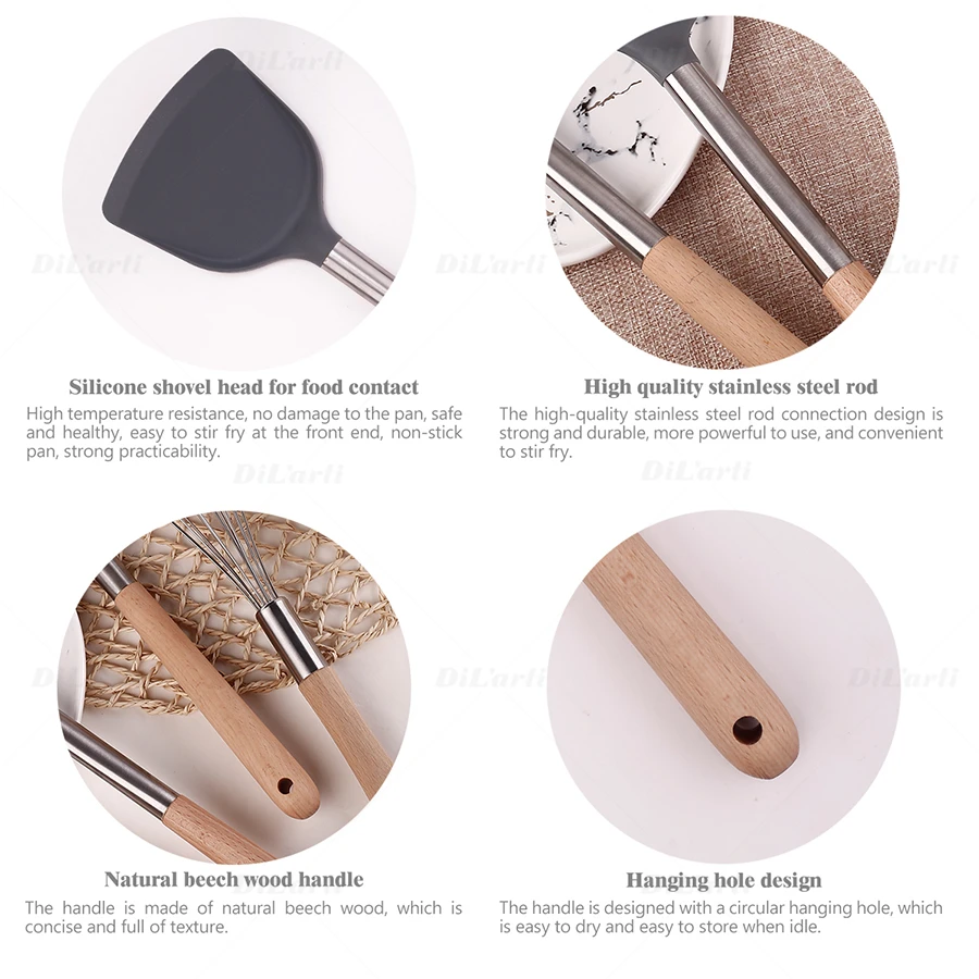 Силиконовые кухня инструменты термостойкие кухонные антипригарные для выпечки