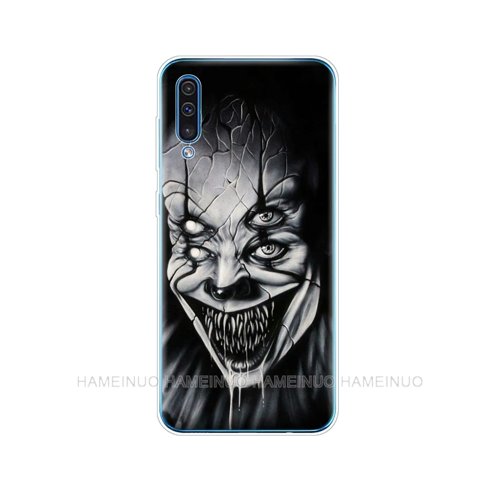 Силиконовый чехол для телефона samsung Galaxy S10 E PLUS A10 A20 A30 A40 A50 A70 A10E A20E M20 cover The Clown Horror IT - Цвет: 80719
