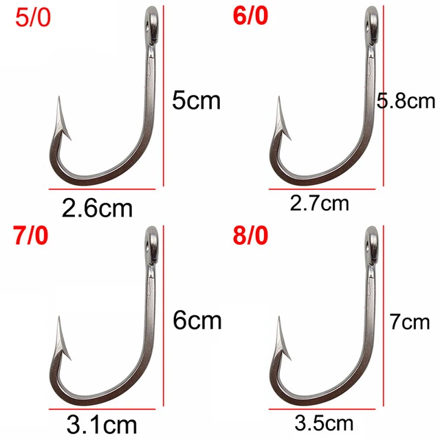 best fishing hooks for whiting 10 DIY Super UV Size #4 Circle Hooks Whiting Rigs on the Market  Hook in Mouth Tackle Soft Plastics Best Whiting Hooks