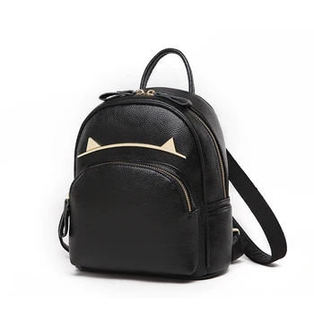 

KYYSLB luxury Leather lady bags backpack Korean Version of The Wild Soft Leather Fashion Travel Backpack