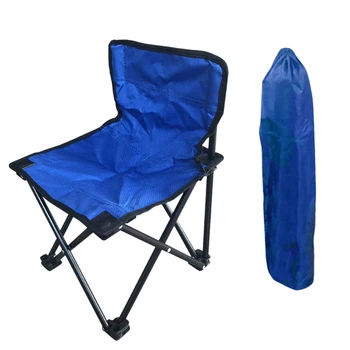 

Blue Fishing Folding Chair Portable Folding Chair Suitable for Hiking Travel Fishing Camping Outdoor Leisure