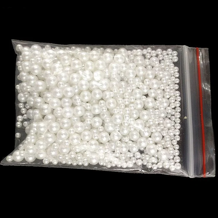 Mix White 2/3/4/5 мм Мульти Размеры вариант случайная смесь цветов круглые без отверстия машина бусины для изготовления ювелирных изделий ткань аксессуары для рукоделия 10g - Цвет: Mix White