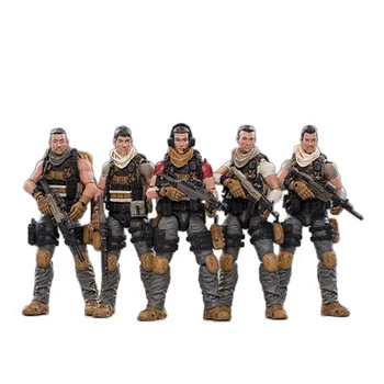 

1Pcs 1/18 10.5cm Action Figure Realistic Soldier Model Five-Person Squad Special Forces Model - Random Soldier Type