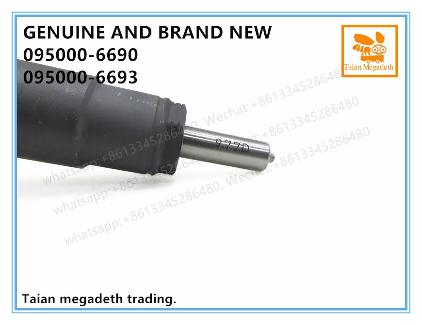 Подлинный и абсолютно дизельный G2 COMMON RAIL топливный инжектор 095000-6690,095000-6693, 1112010A624-0000