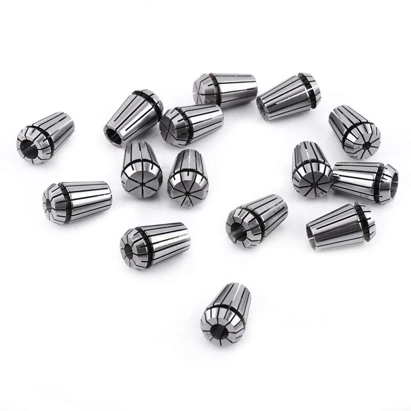 15 шт. Er20 пружинный цанговый набор для ЧПУ Workholding гравировальный станок и фрезерный токарный инструмент 1-13 мм
