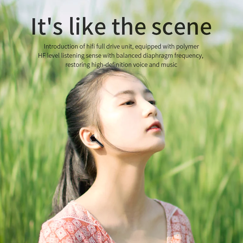 iONCT TWS Bluetooth 5 0 Wireless Earphone HiFi Stereo HD Call Earbuds Smart Touch Waterproof Sports Headset With Microphone