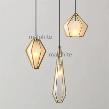 

Sale Crystal Decoration Loft Pendant Lamp Restaurant LED Lighting Light Fixture Living Room Bedroom Creative Pendant Lights