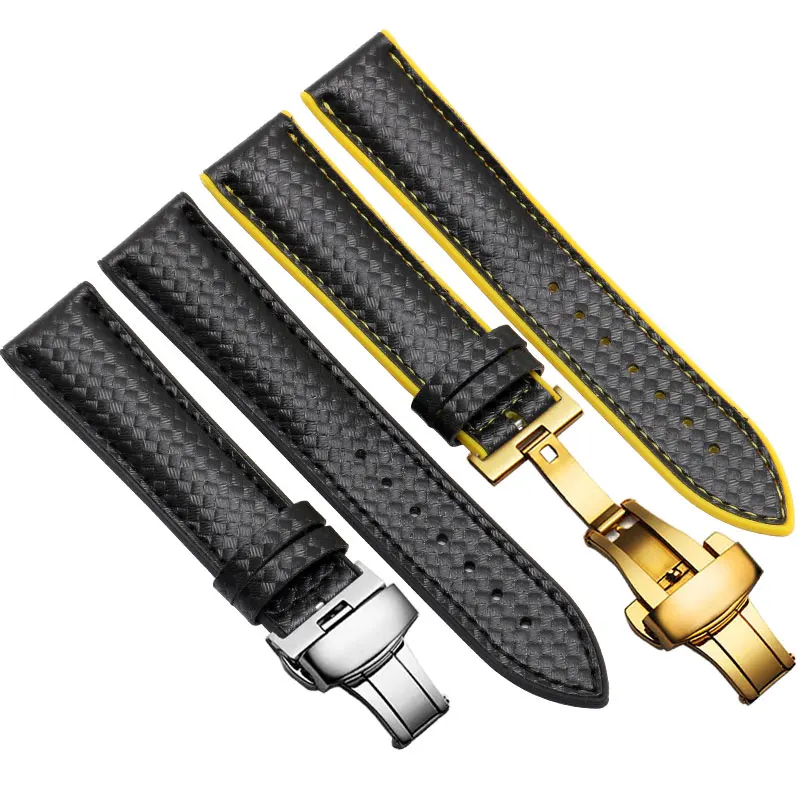 Водонепроницаемый силиконовый ремешок адаптация huawei watch 2 GT PRO3 Honor Magic элегантный Выпуск Смарт часы из углеродного волокна браслет