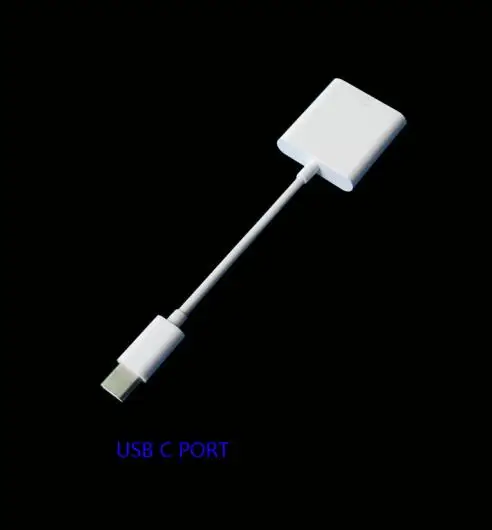 Белый Считыватель sd-карт USB 3,1 type C USB-C sd-карта для камеры считыватель карт type-C OTG - Цвет: Белый