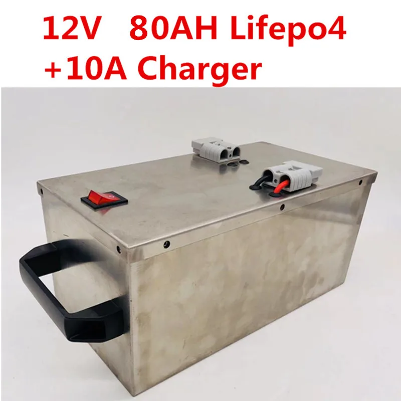 12V 80AH lifepo4 батарея Кемпинг резервного копирования гольф кары кемперов Питание EV