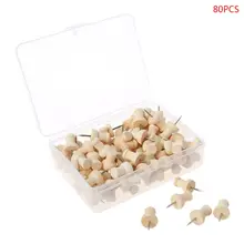 1 коробка деревянная доска для эскизов шпильки для рисования фото стены шпильки ногтей Дома Декоративные школы офиса Suppy C26