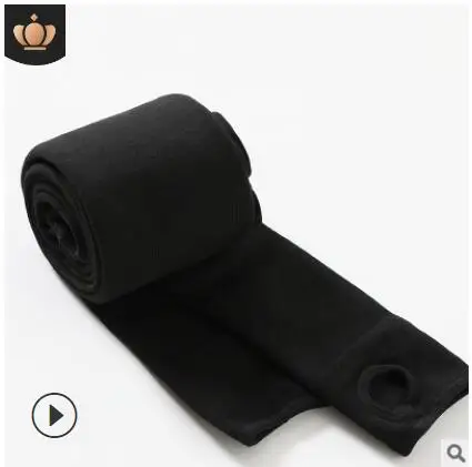 Plus velvet10 Горячая Распродажа теплые леггинсы для девушек женские зимние теплые обтягивающие леггинсы Стрейчевые трикотажные плотные штаны черные серые штаны - Цвет: Plus velvet10