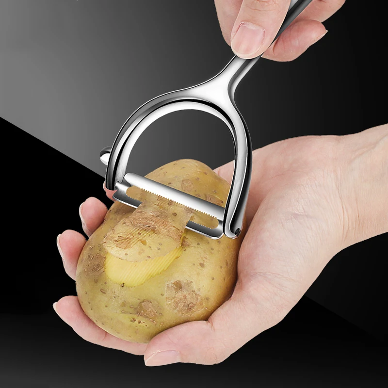 Multi-functional Fruit Vegetable Peeler Stainless Steel Potato Apple Peeler Carrot Slicer Grater Kitchen Tools (6)
