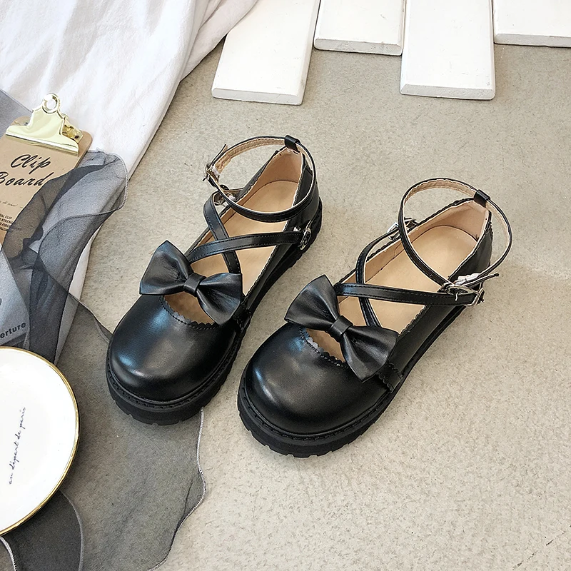 

British Style Small Leather Shoes Women's 2020 Spring New Model Korean-Style All-match Flat Lolita Japanese-Style JK Loli Shoes
