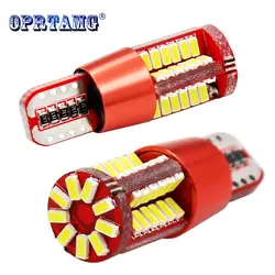 2 шт T10 светодиодный 168 192 2825 w5w супер яркий 57 SMD 3014 Светодиодный CANBUS без ошибок Автомобильный Клин маркер лампочка автомобильный габаритный