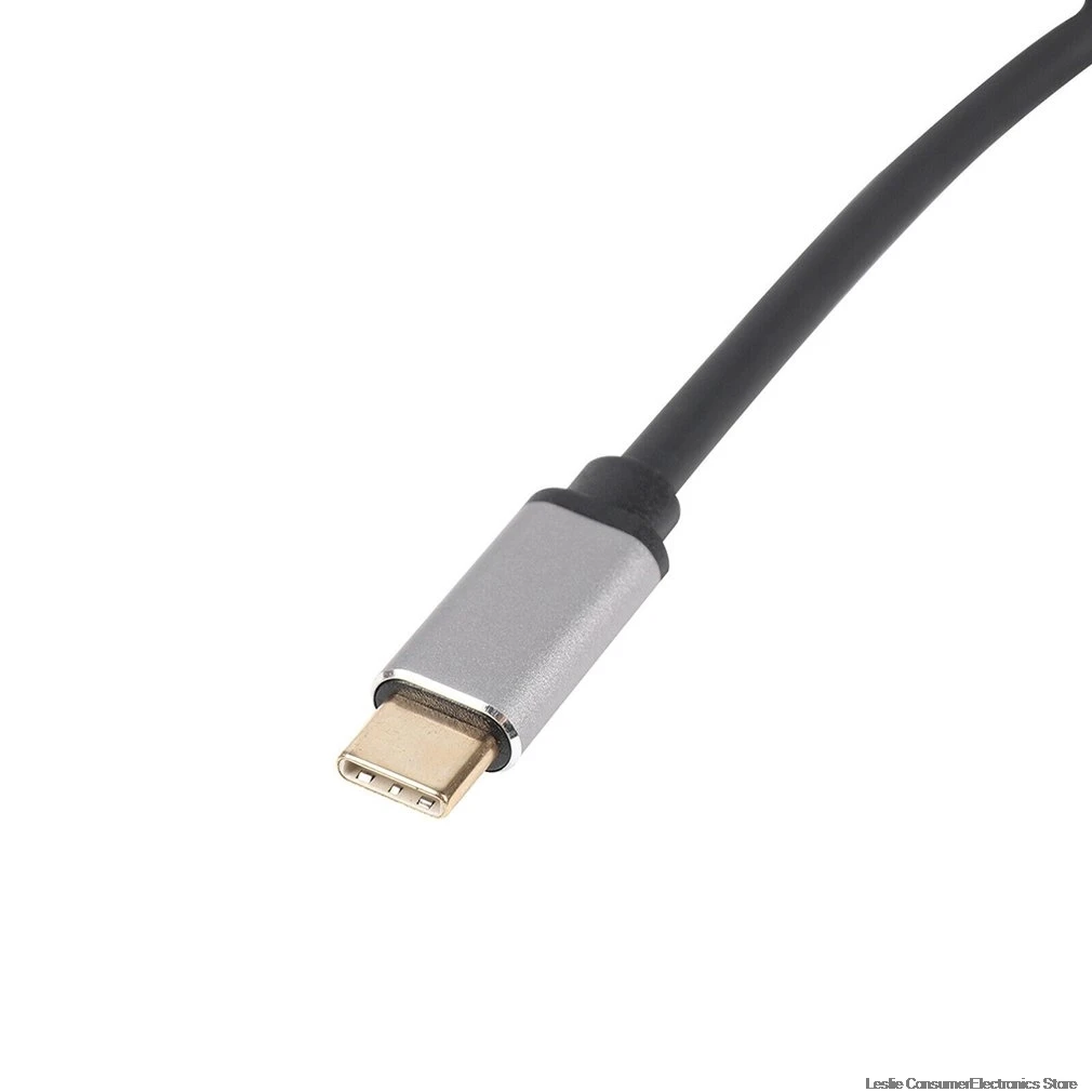USB C к HDMI 4K VGA адаптер 3 1 type видео конвертеры концентратор для Macbook Pro samsung Galaxy