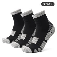 1/3 пары унисекс спортивные носки нескользящие производительности велосипедные носки спортивные носки для бега, игры в баскетбол футбол походы Пеший Туризм