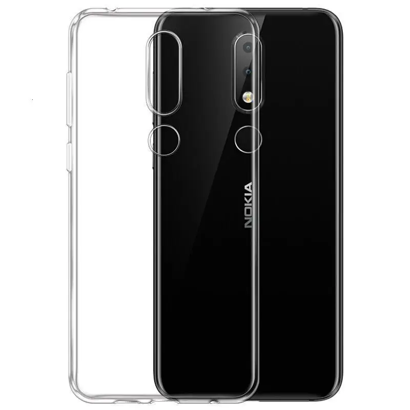 Силиконовый TPU чехол для телефона для Nokia 6,2 7,2 3.1C: 3, 5, 8, 6, от 2 до 7 2,1 3,1 5,1 7,1 плюс X5 X6 3,2 4,2 ультра тонкий прозрачный мягкий чехол