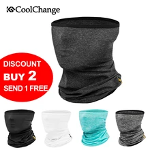 CoolChange Тканевая маска для лица для велосипеда с защитой от ультрафиолета, для спорта на открытом воздухе, велосипедная бандана, тренировочная маска для езды, велосипедная головная повязка, шарф