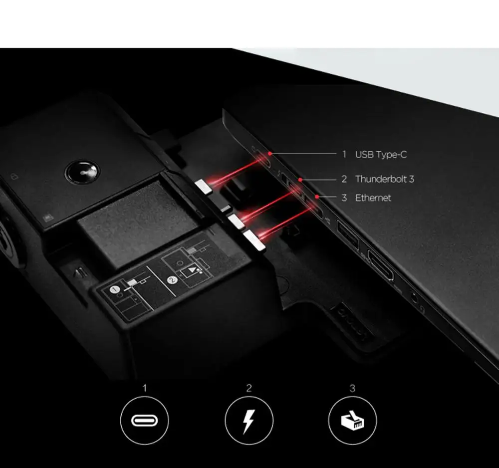 Для ноутбука lenovo Thinkpad X1 X280 X390 T480 T480S T490 T580 P52S ультра док-станция/док-станция 40AJ0135CN