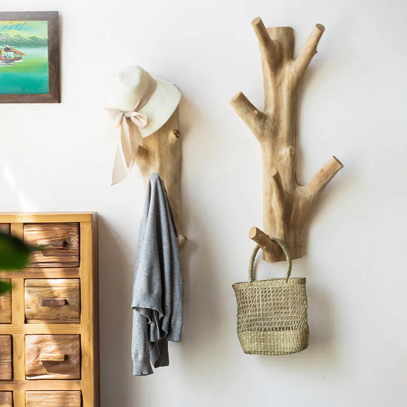 Garden Creative Tree Branch Hat Clothes rack Wall mount hooks towel crochet hangers porta scarpe bathroom accessories | Обустройство