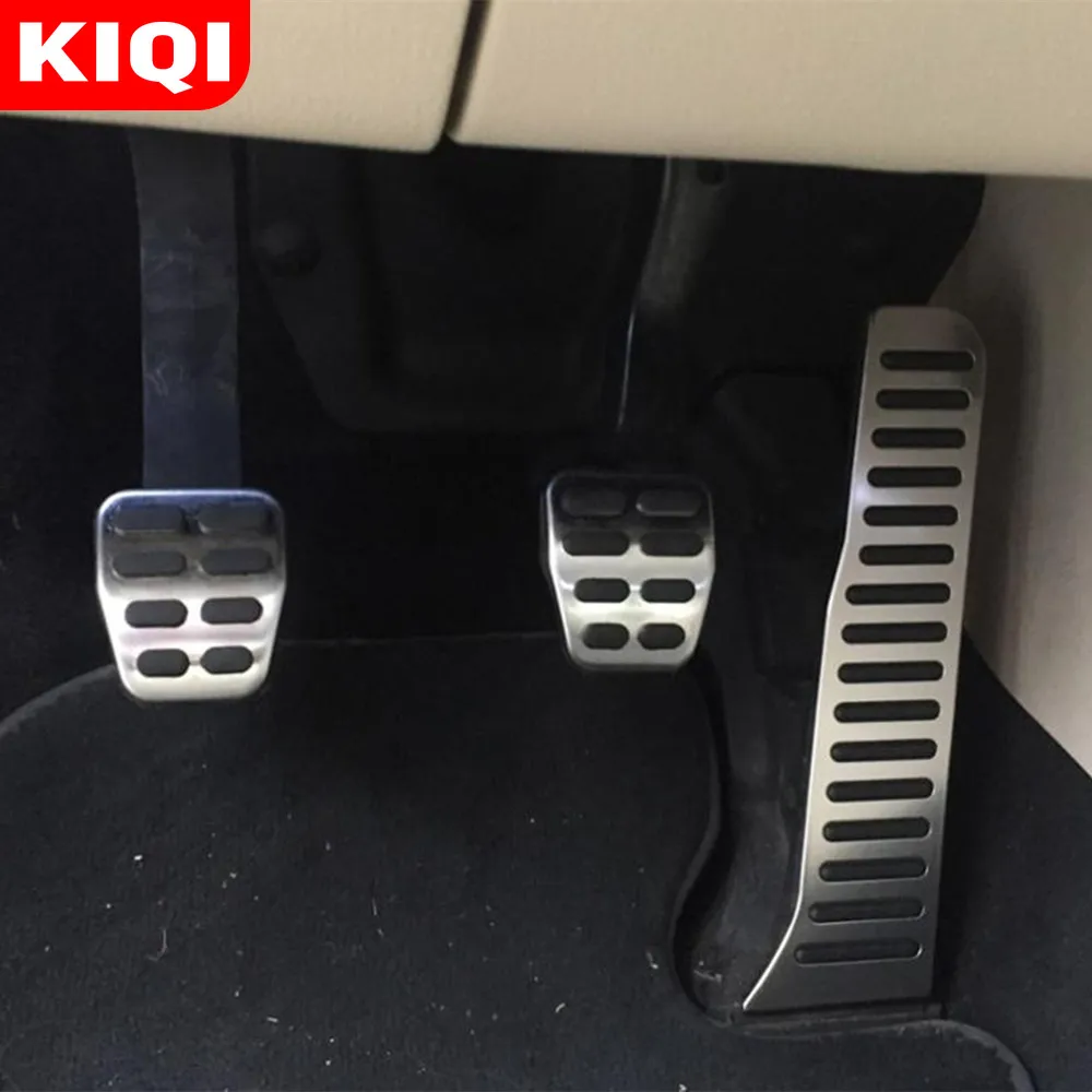 Педали автомобильные педали из нержавеющей стали подходят для Volkswagen VW Jetta MK6 MKVI 6 Автоматическая Ручная LHD 2011- аксессуары