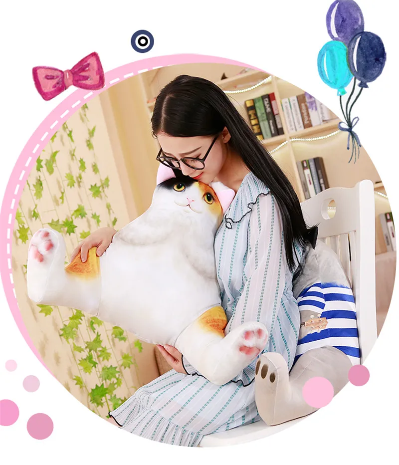Животные мультфильм поясная подушка для поддержки спины плюшевая поясничная собака кошка подушка для сиденья автомобиля офисное кресло Декор автомобиля