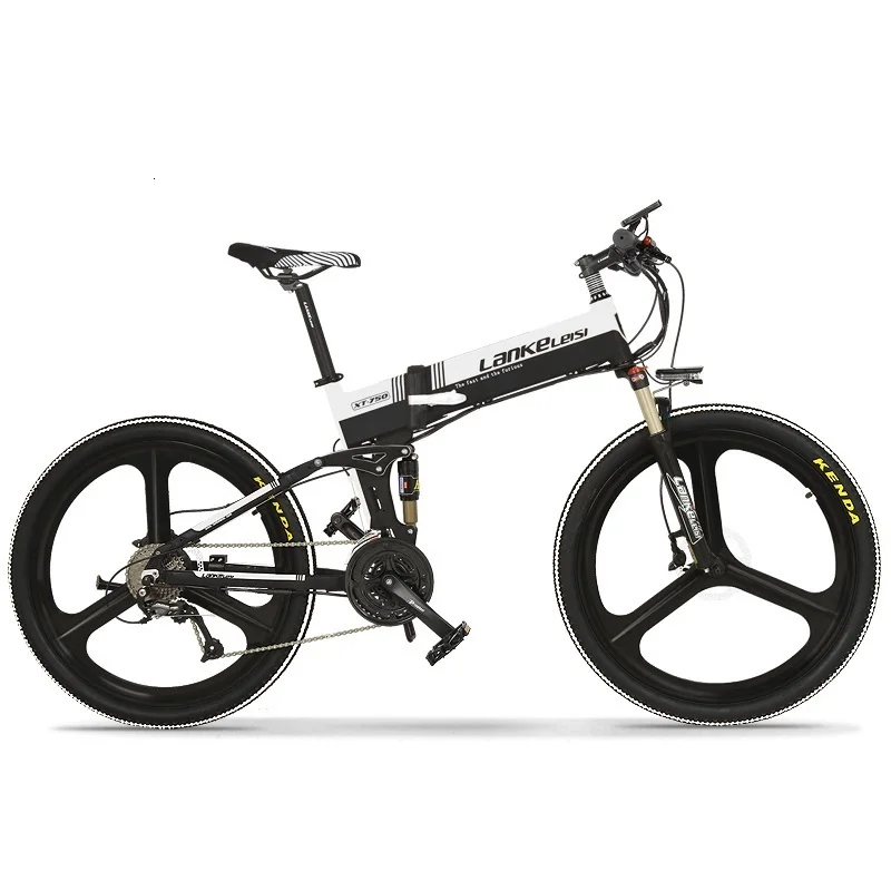 27-Скорость китайским производителем Lankeleisi Электрический mtb XT750-Z горный электрический велосипед 400W 10AH Panasoni'c Батарея для мужчин - Цвет: 48V 10A 400W
